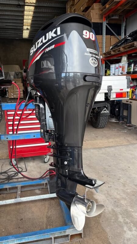 2014 Suzuki DF90A 90HP Outboard Motor for Sale