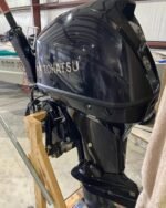 60HP Tohatsu 4-Stroke Outboard Motor for Sale – 160 Hours, Tiller Steer, Stainless Prop - Image 4