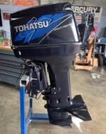 Tohatsu 90HP Direct Injection Outboard Motor for Sale – 130 Hours, 25" Shaft - Image 3
