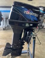 Tohatsu 90HP Direct Injection Outboard Motor for Sale – 130 Hours, 25" Shaft - Image 4