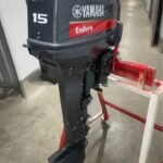 Used Yamaha Enduro 15HP 2-Stroke Outboard Motor for Sale