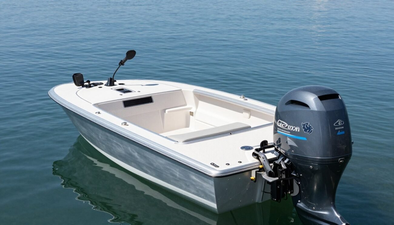 Correct outboard motor sizing on an Australian boat ready for the water