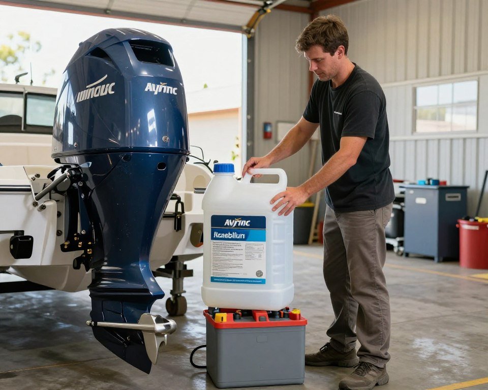 Preparing an outboard for off-season storage