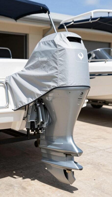 Protecting an outboard from Australian UV exposure